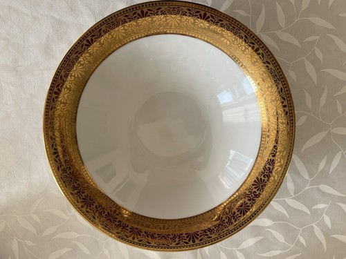 Schale mit goldrand - schale,