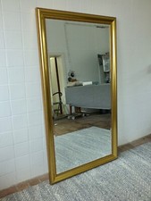 Luxuriöser Wandspiegel mit vergoldetem Rahmen Masse 176x95x3 cm