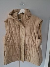 Damenmantel Steppmantel Mantel Weste Jacke  Damenjacke Topzustand Gr L Kapuze 