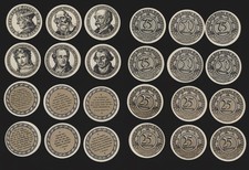 Eckartsberga 6 x 25 Pf pf