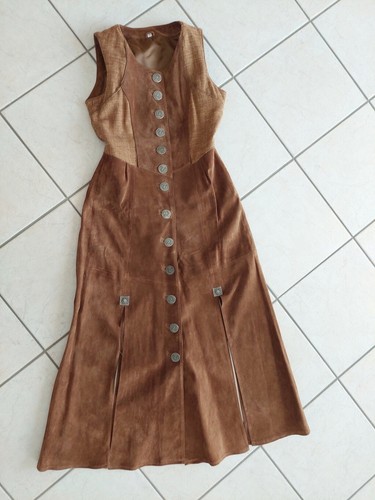 Echtleder kleid country life - ,