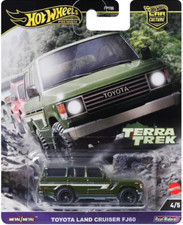 Hot Wheels Premium TOYOTA LAND CRUISER FJ60 TERRA TREK CAR CULTURE