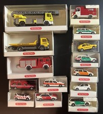 Wiking Einsatzfahrzeuge Konvolut, Feuerwehr Polizei, Zoll, Notarzt, DRK, Bauhof