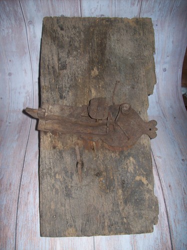 Antikes türschloss teil - antikes,