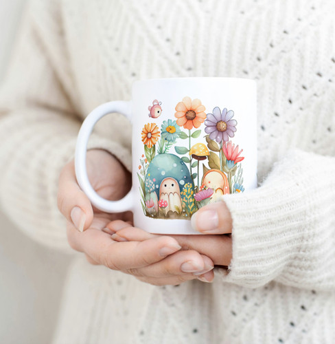 Blumen flower mug - blumen,