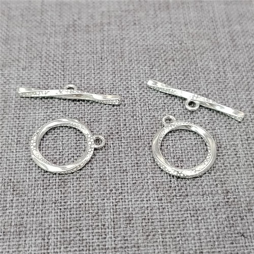 Sterling silber konkav kreis - sterling,