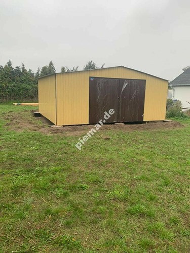 Blechgarage 4x6x2 garage - 4x6x2,55,