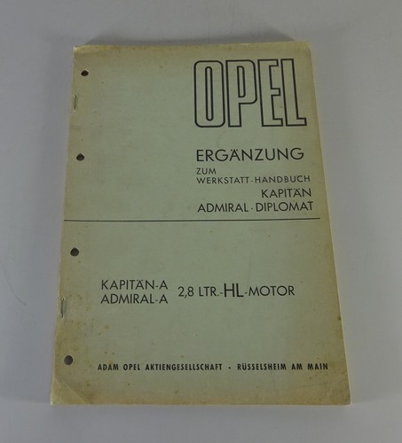 Werkstatthandbuch ergänzung - werkstatthandbuch, /