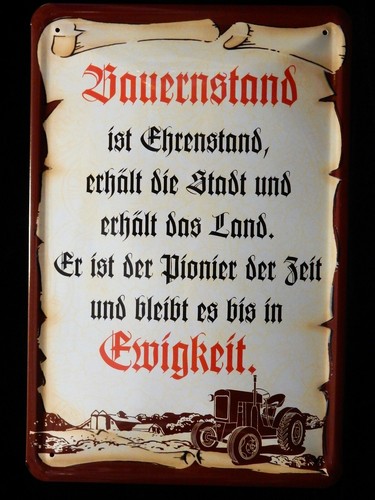 Blechschild 30 - ,
