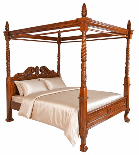 Himmelbett mätresse mahagoni - mÄtresse,