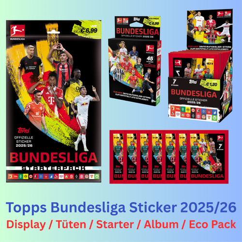 Topps bundesliga sticker - bundesliga,