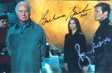 Roger Moore & Barbara Bach