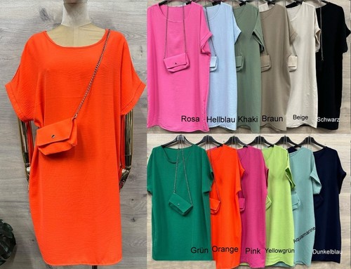 Kleid mit tasche sommerkleid - kleid,