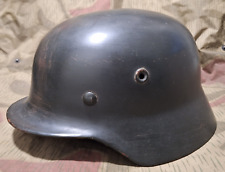 Stahlhelm BGS Bundesgrenzschutz Wehrmacht Steelhelmet Casque mit Innenleben