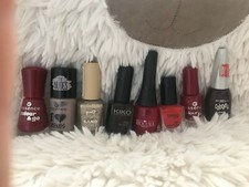 Nagellack Set 8 Farben von ESSENCE, KIKO, BIOCURA, TREND IT UP, MAYBELLINE..wNEU