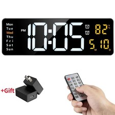 16" Large Digital Wall Clock