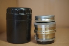 KMZ Silver Jupiter-9 85mm f/2 Soviet lens for Contax / Kiev RF mount Very Rare