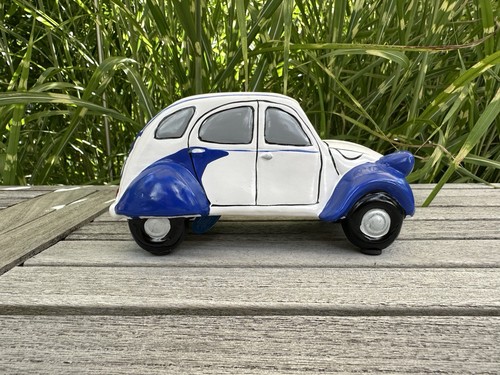 Keramik spardose auto citroën - spardose,