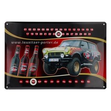 Porter Bier Blechschild