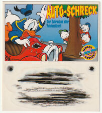 ✪ MICKY MAUS MAGAZIN - AUTO-SCHRECK, Ehapa Verlag AUFKLEBER/STICKER