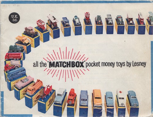 Matchbox katalog 1960 - matchbox,