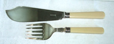 Zwei antike vorleger sterling - antike,