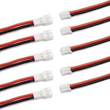 5er Set JST-PH 2.0 Stecker/Buchse 80mm 22AWG | Für JJRC H36, Blade Inductrix