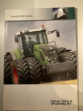 FENDT 900 Vario Traktoren Prospekt von 2007, 922,924,927,930,933,936, Original