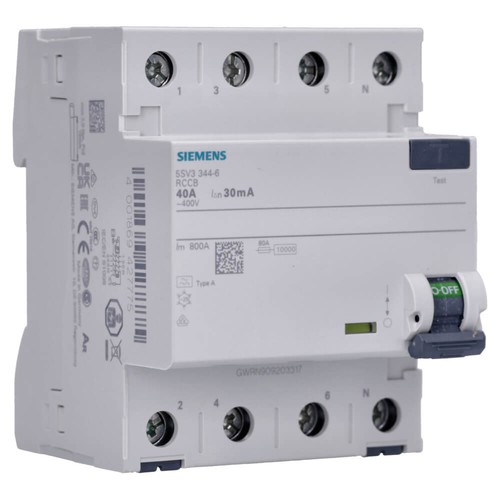 Siemens 5sv3344 schalter - siemens, fi-schalter