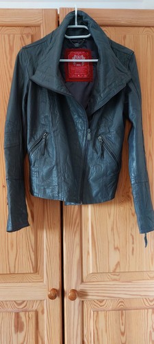 Esprit damen leder bikerjacke - esprit,