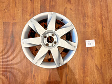 1x Alufelge 17 Zoll 6.5" 4x100 49ET Silber 8200412198