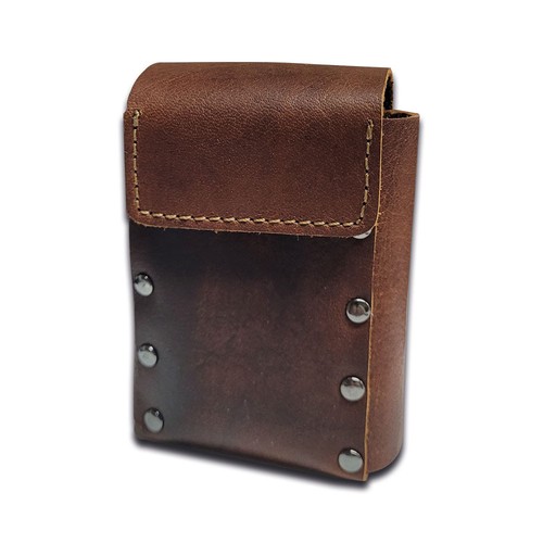 Zigarettenbox leder für - leder,