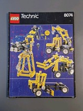 LEGO Bauanleitung Technic 8074 Universal Set with Flex System Instruction Only
