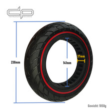 10x2.125 (57-152) Vollgummi