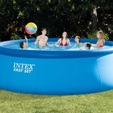 Intex Schwimmbecken Komplettset Schwimmbad Swimming Pool Quick up 457/549cm