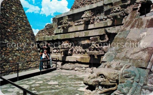 Teotihuacan templo - teotihuacan, de