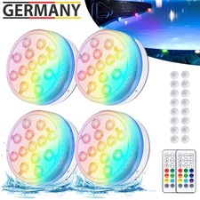 4x RGB 13 LED Poolbeleuchtung
