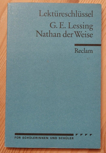 Lektüreschlüssel nathan der - nathan,