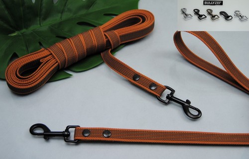 Bullyzei leine gummiert 20mm - gummiert,