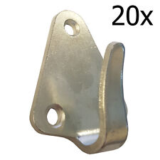 20 x Plane Anhänger Abdeckung Gummiseil Zurrgurt Metallseil Haken (83437) LKW