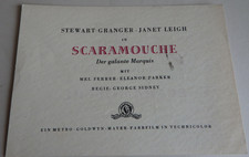 Einladung zur Uraufführung "Scaramouche der galante Marquis" 1952 (65421)