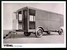 Fotografie Lastwagen Büro-Anhänger Vidal Karosseriebau Hamburg 