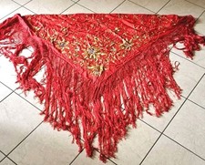 Manton Flamenco Shawl in Tibet