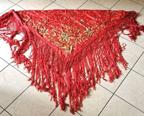 Manton flamenco shawl - flamenco, in