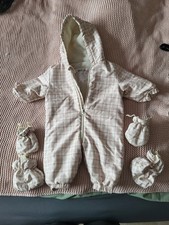 Baby Schneeanzug Beige Neutral