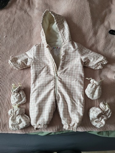 Baby schneeanzug beige neutral - schneeanzug,