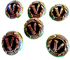 6 Versace Knöpfe 20mm / 2cm