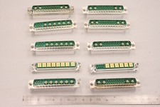10x D-Sub mixed layout  Stecker Buchseneinsatz