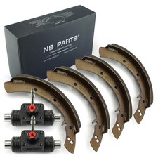 2x Radbremszylinder 4x Bremsbacke hinten für Porsche 356 Speedster A B