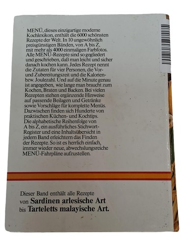 Menu das große moderne - menu,